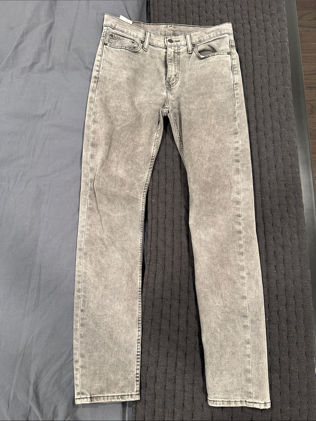 Levi 510 Men Grey Jeans 30wx32l